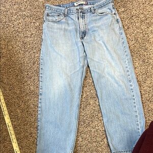 Levi's 550 Relaxed Fit Denim Jeans - Light Blue